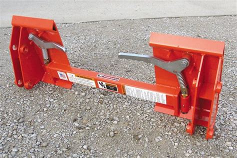 is a kubota quick detach the same as skid steer|bobcat skid steer hitch.